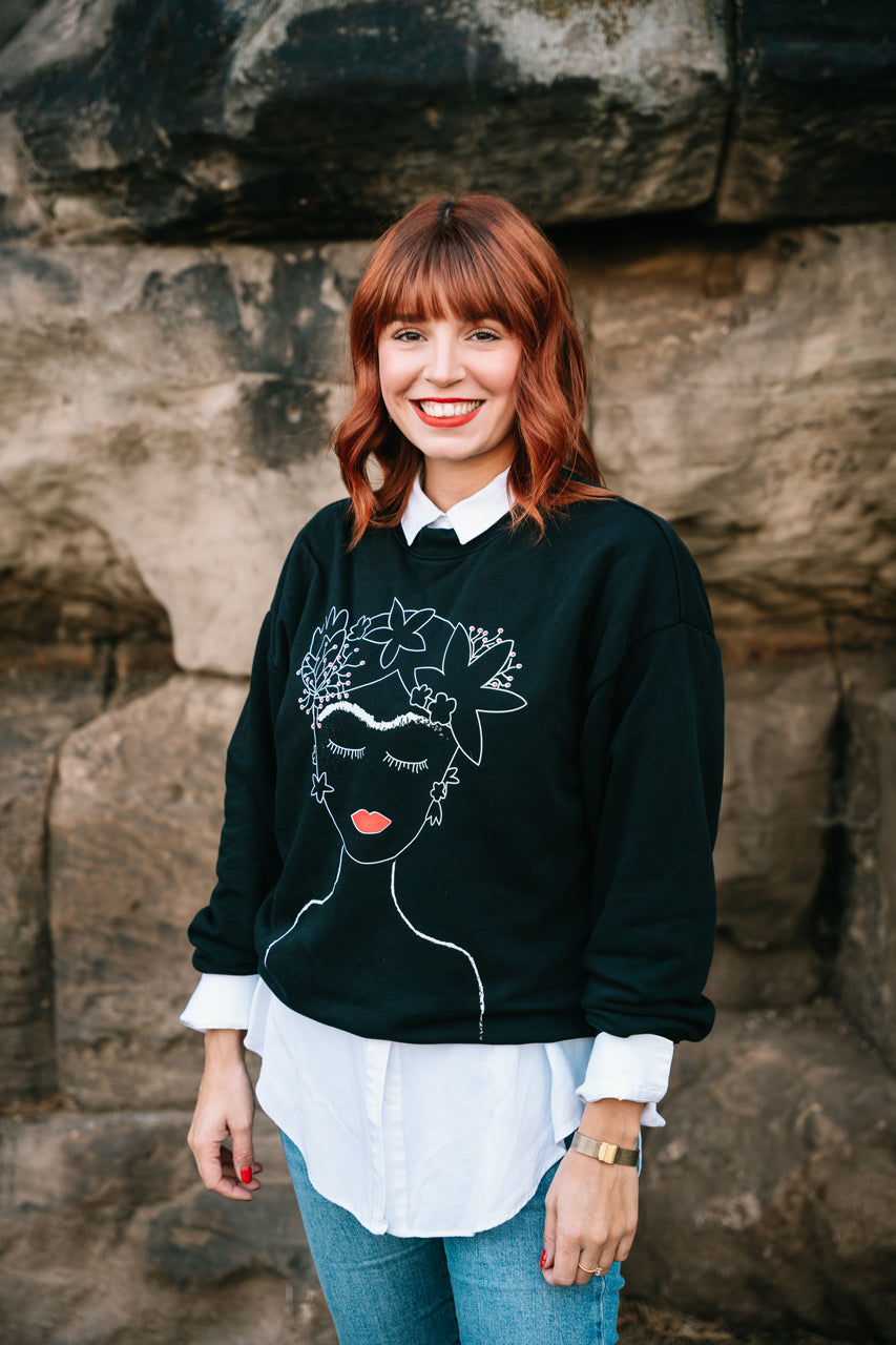 Frida - Sweater black