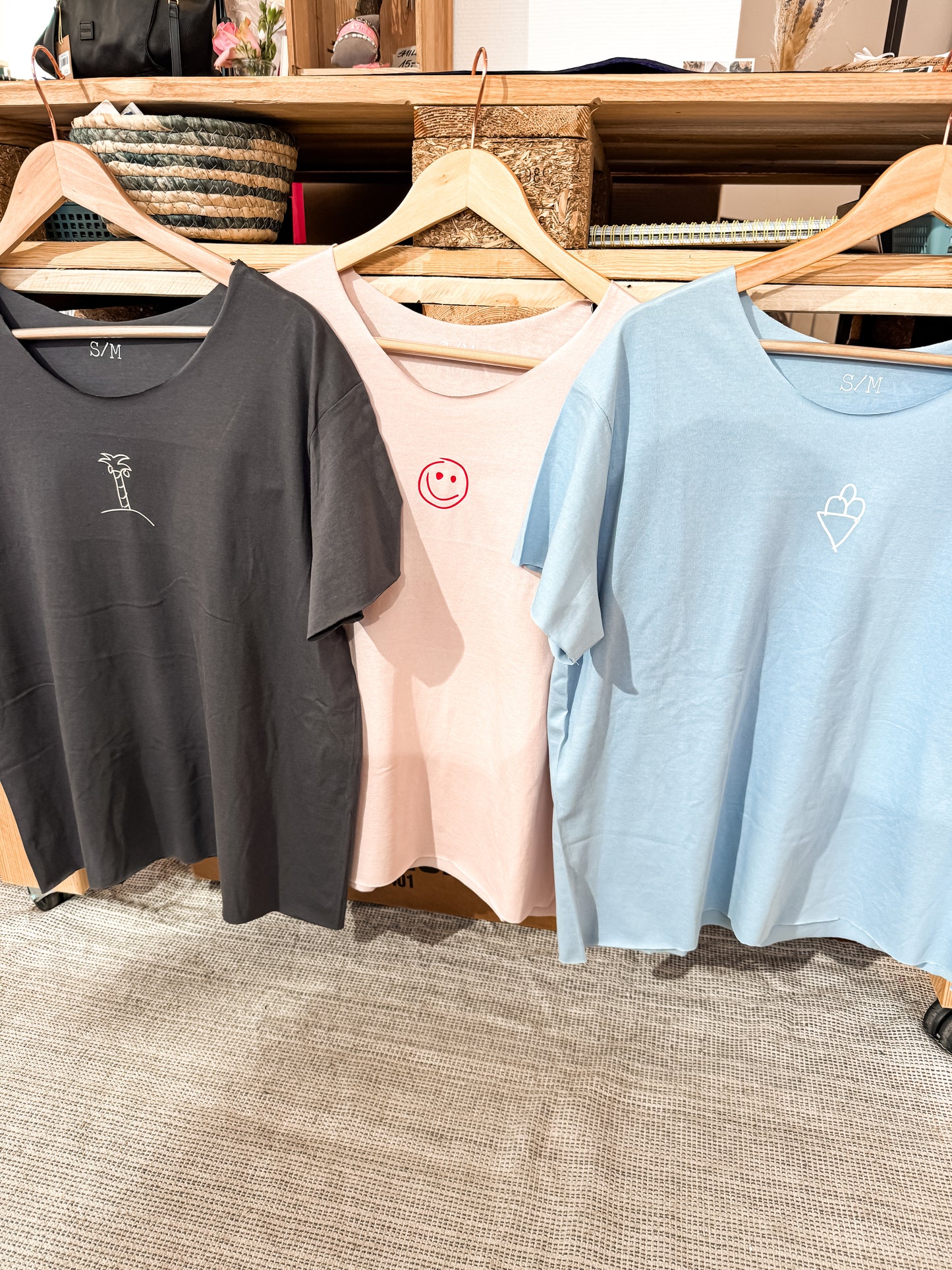 4littlearts Smiley - boxy T-Shirt