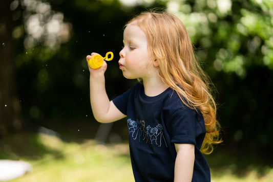 4littlearts Kinderkleidung Bio Kleidung Bio Kinderkleider Sweatshirt nachhaltig T Shirt mit Druck