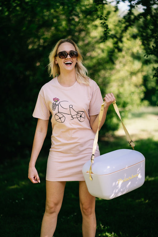 Fahrrad - T-Shirt-Kleid