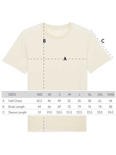 4littlearts Unisex T-Shirt in hellem Khaki mit Limonaden-Stickerei.